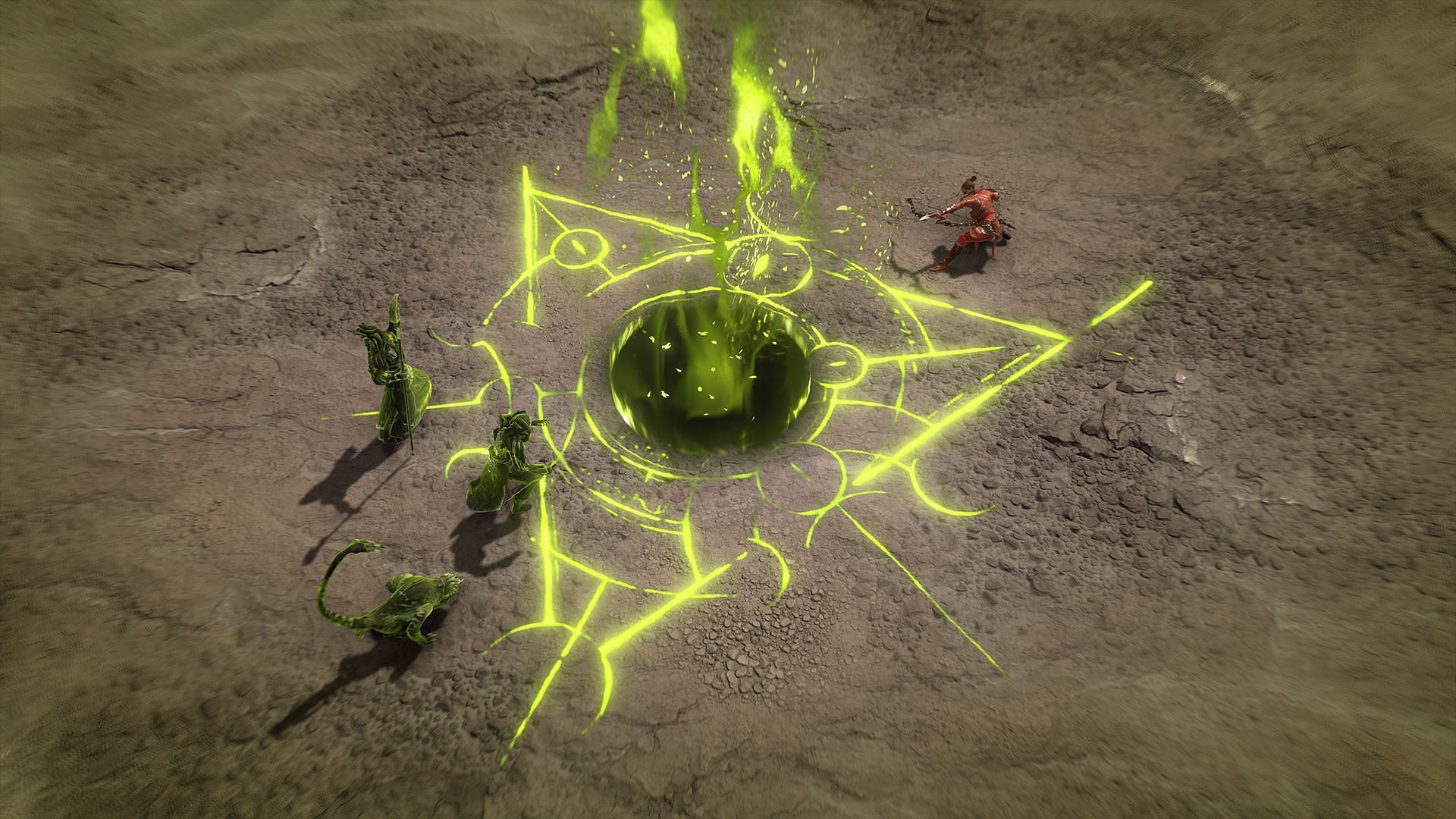 Apparition Incursions provide fast-paced enemy encounters in Diablo 4 (Image via Blizzard Entertainment)